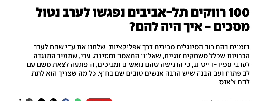 כתבו עלינו ב-Ynet